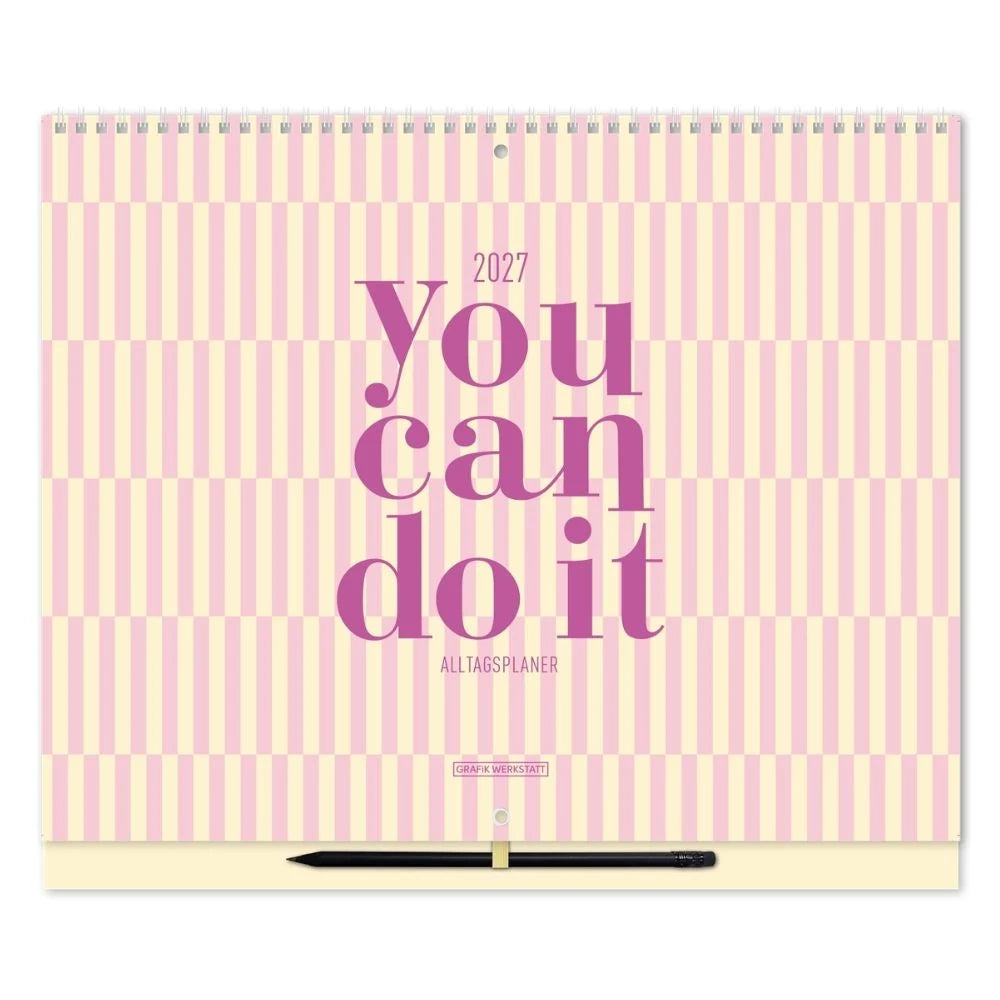 Familienplaner: Alltagsplaner 2027 you can do it