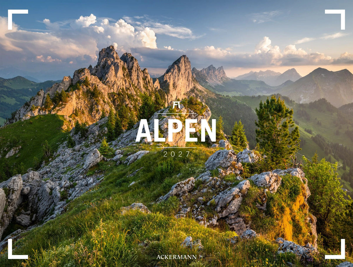 Wandkalender: Alpen Gallery Kalender 2027