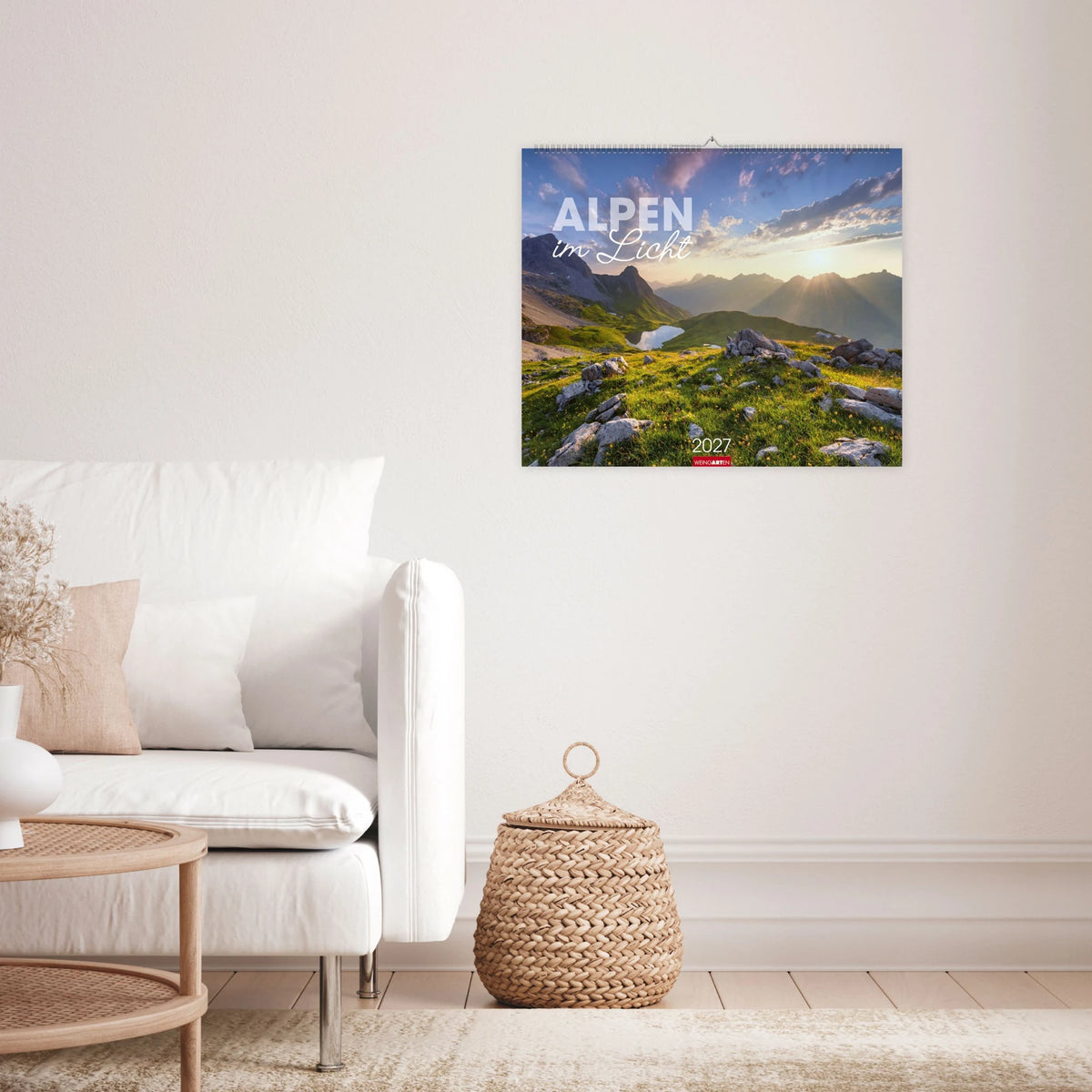 Alpen im Licht Kalender 2027 – Ansicht