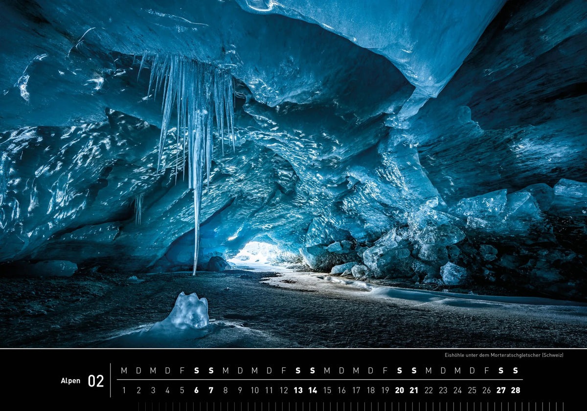 Alpen Premiumkalender 2027 – Ansicht
