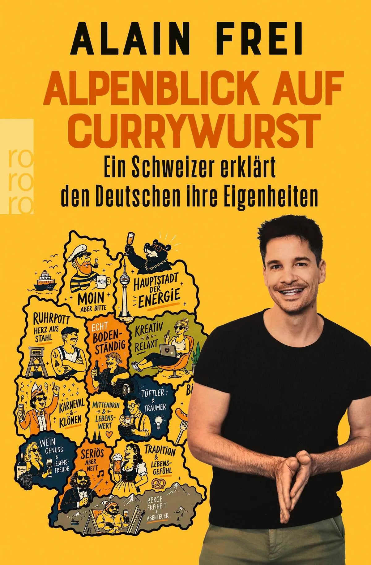 Cover: Alpenblick auf Currywurst (Taschenbuch) von Alain Frei