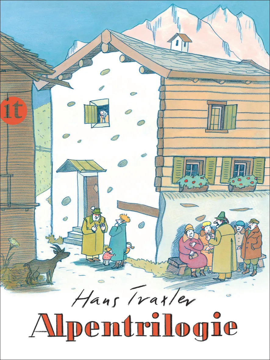 Buchcover von 'Alpentrilogie' - Taschenbuch von Hans Traxler