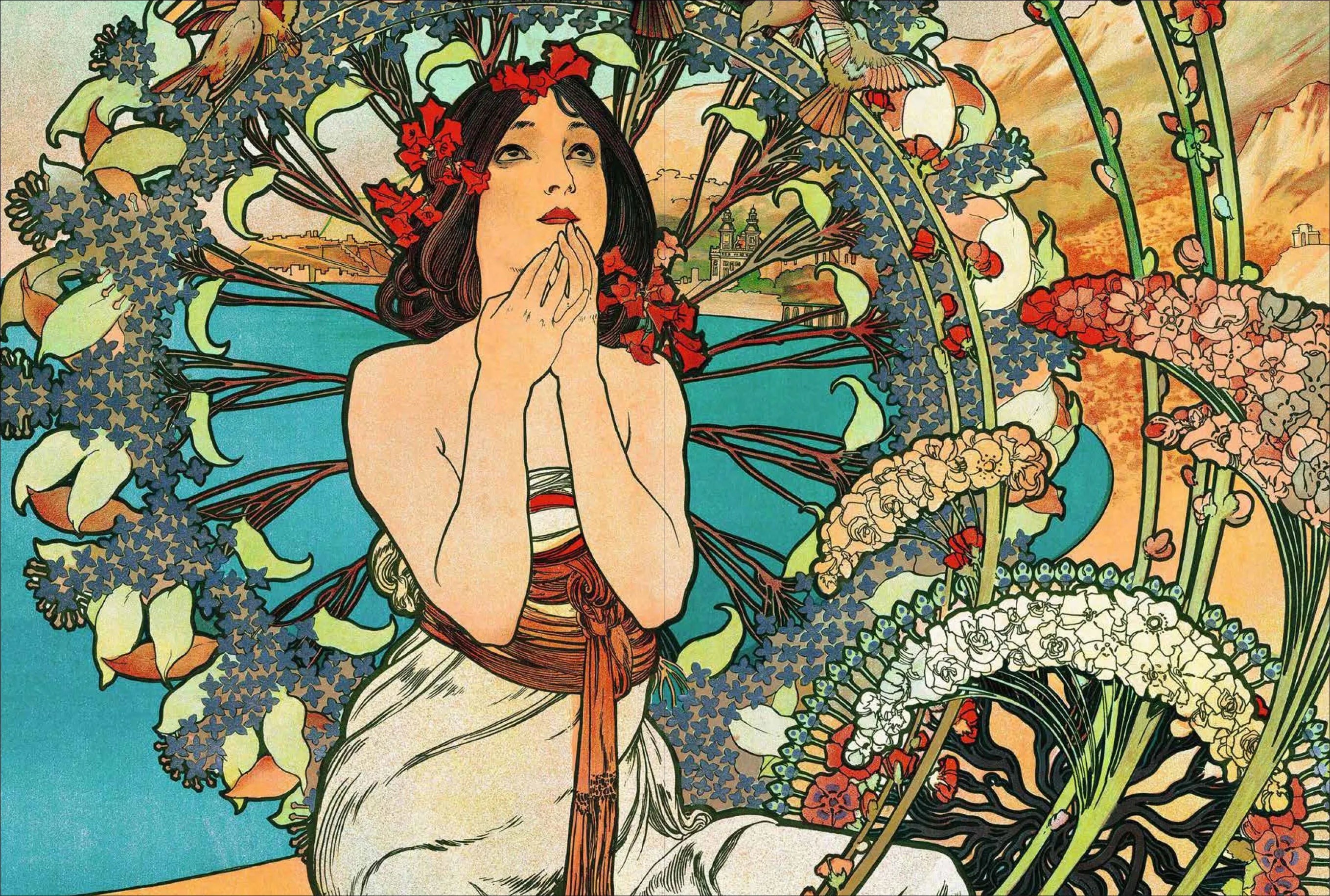 Detailansicht: Alphonse Mucha (Hardcover)
