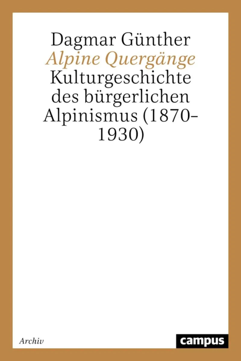 Cover: Alpine Quergänge (E-Book) von Dagmar Günther