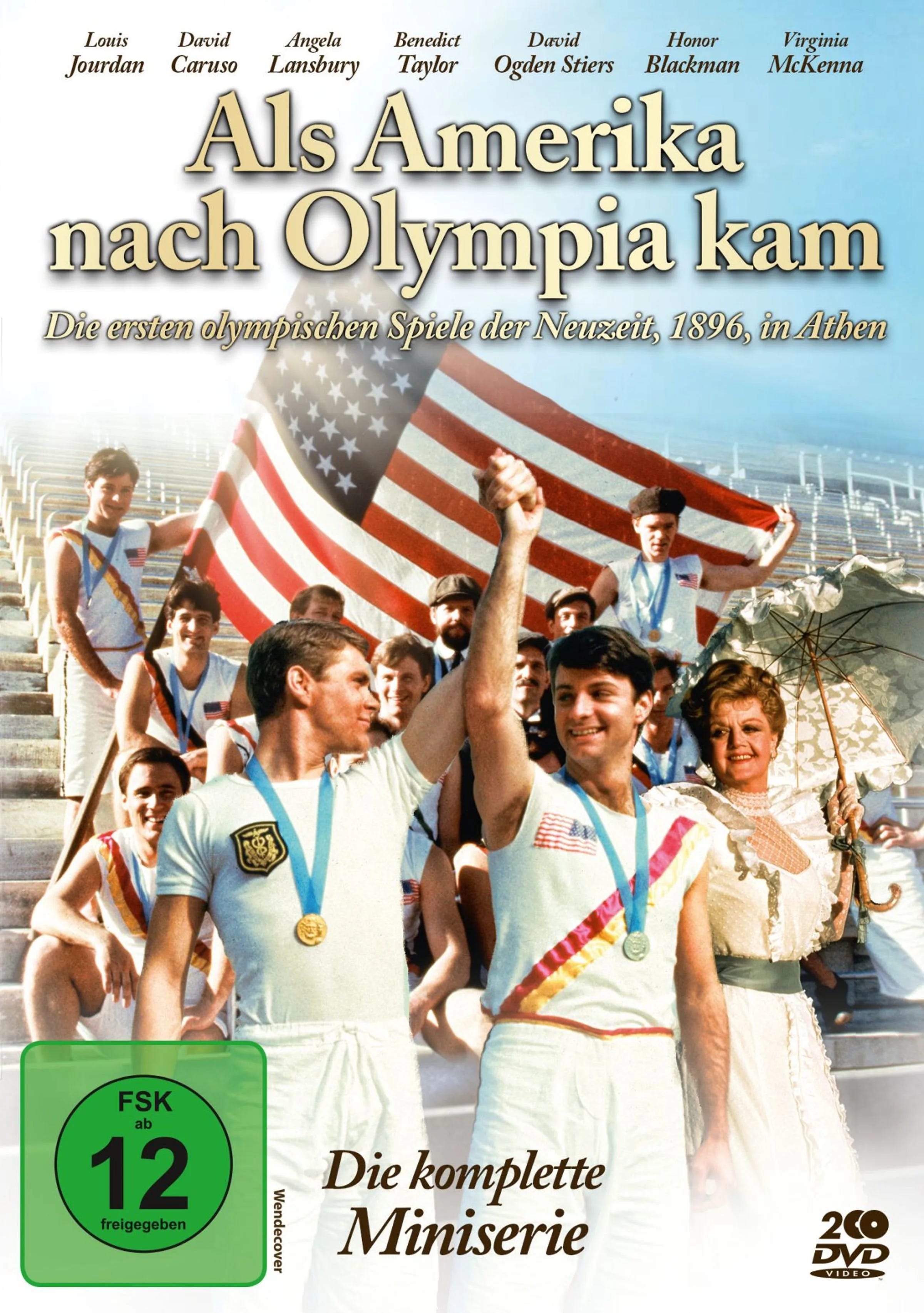 DVD-Cover: Als Amerika nach Olympia kam. Regie: Alvin Rakoff