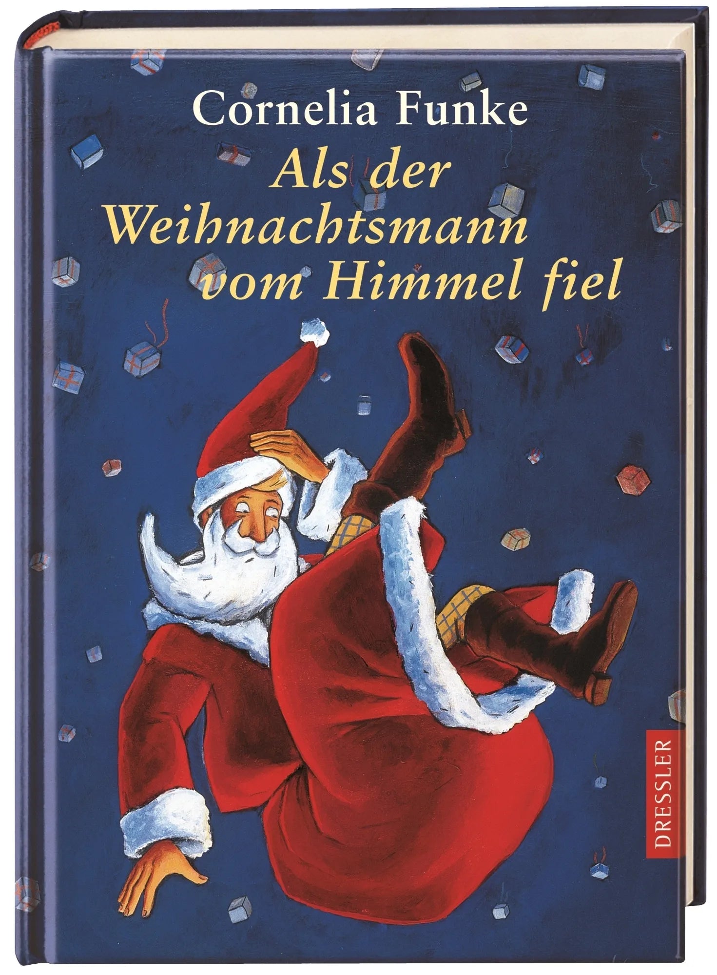 Produktansicht: Als der Weihnachtsmann vom Himmel fiel (Gebundene Ausgabe)