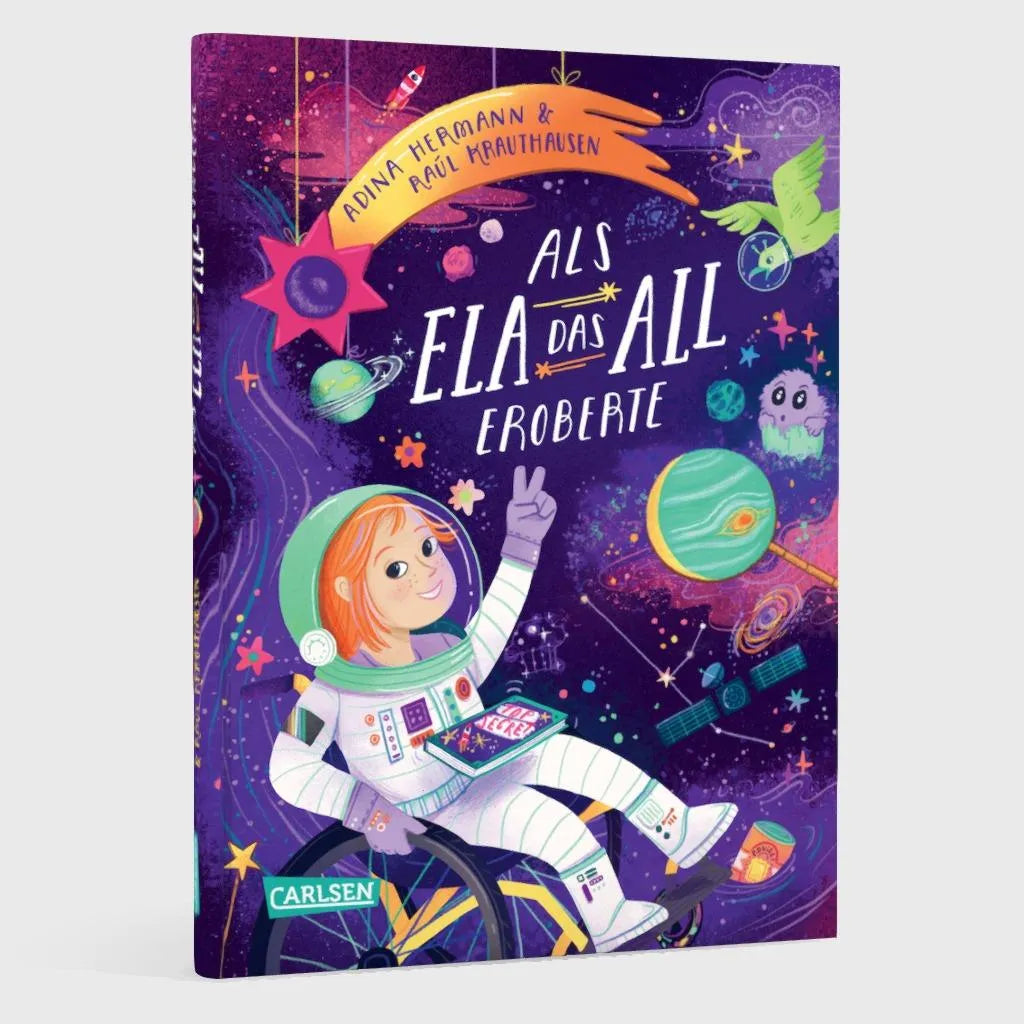 Produktansicht: Als Ela das All eroberte (Gebundene Ausgabe)