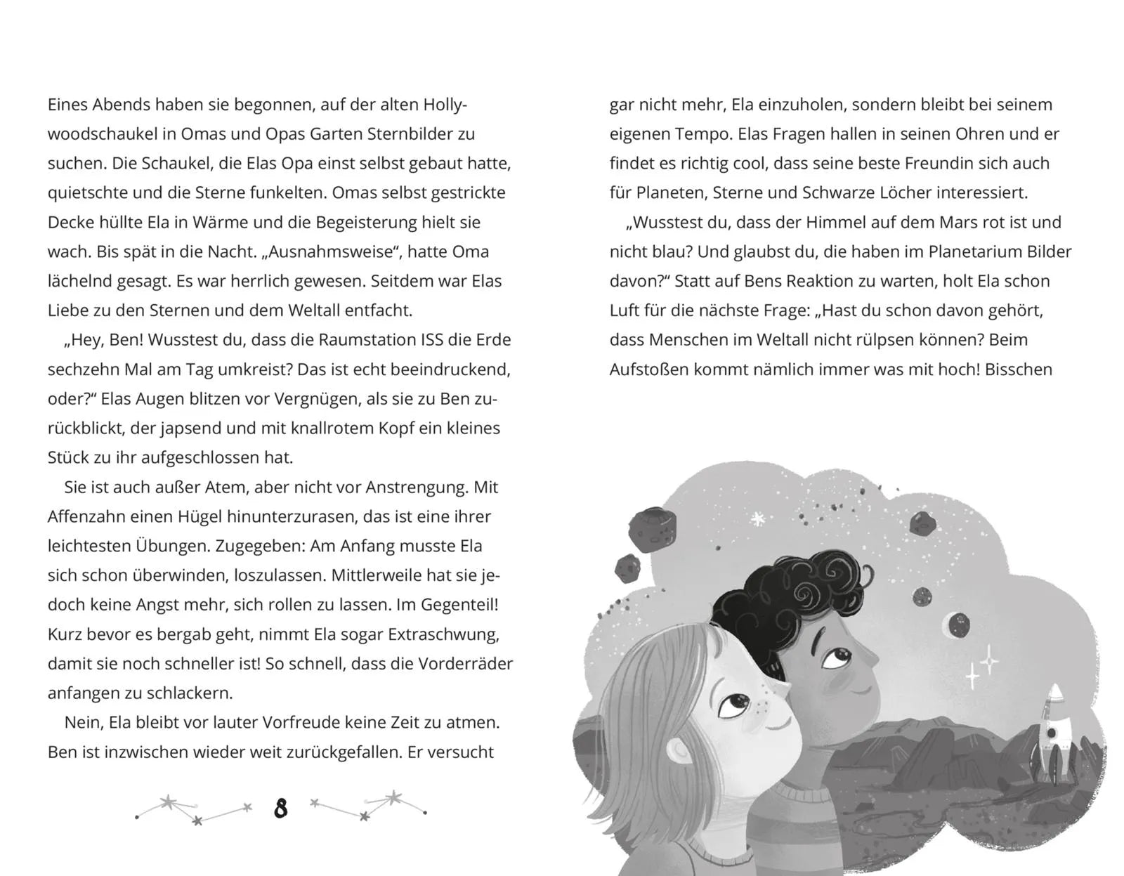 Produktansicht: Als Ela das All eroberte (Taschenbuch)