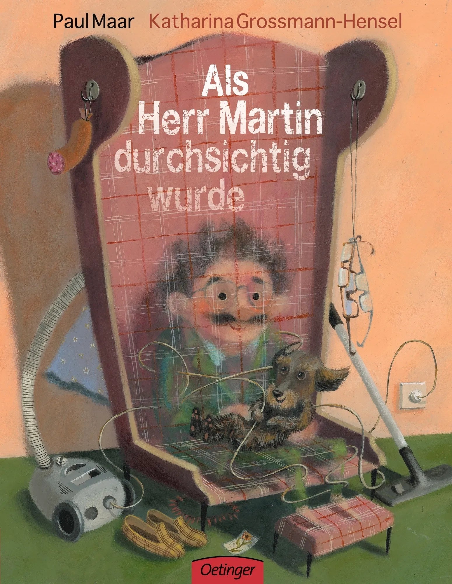 Buchcover von 'Als Herr Martin durchsichtig wurde' - Gebundene Ausgabe von Paul Maar