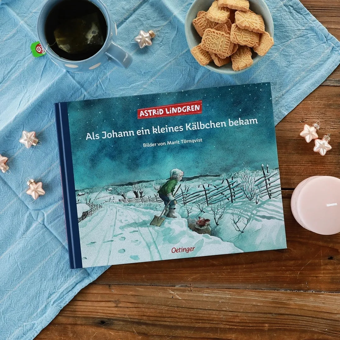 Produktansicht: Als Johann ein kleines Kälbchen bekam (Gebundene Ausgabe)