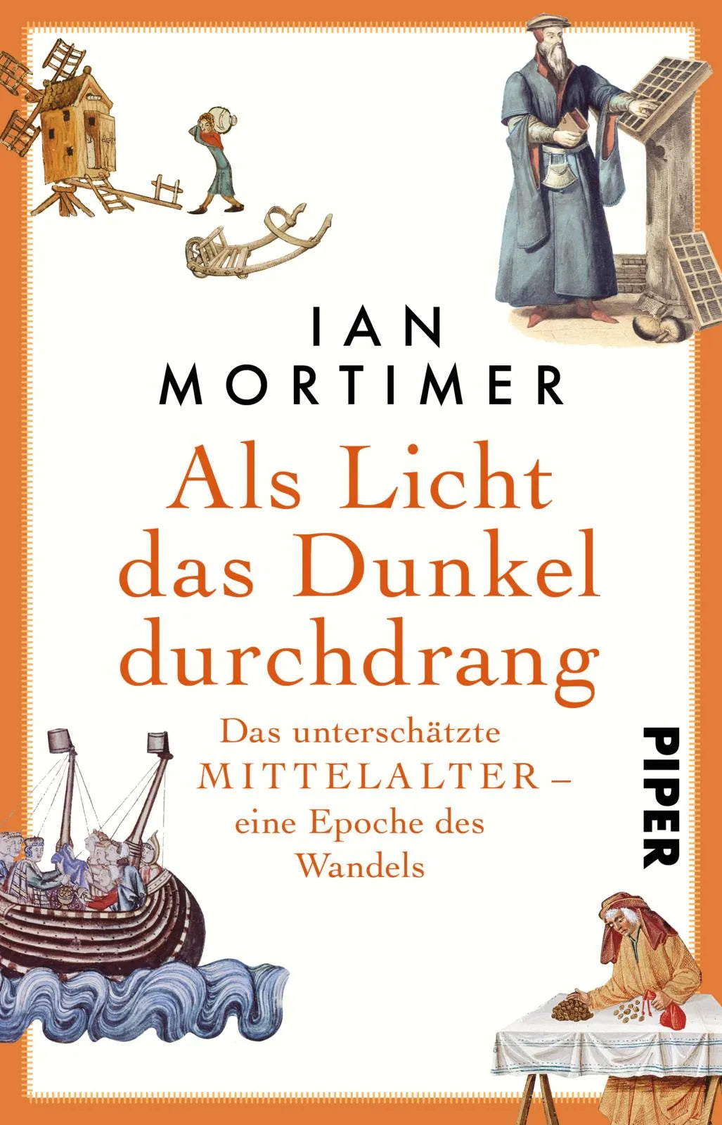 Cover: Als Licht das Dunkel durchdrang (Taschenbuch) von Ian Mortimer