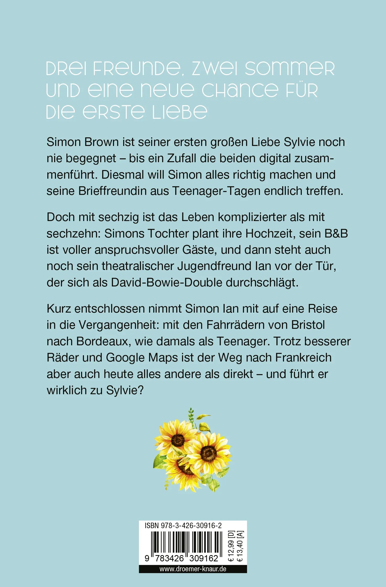 Buchrückseite von 'Als Simon Brown sich ein Herz fasste' mit Klappentext - Taschenbuch