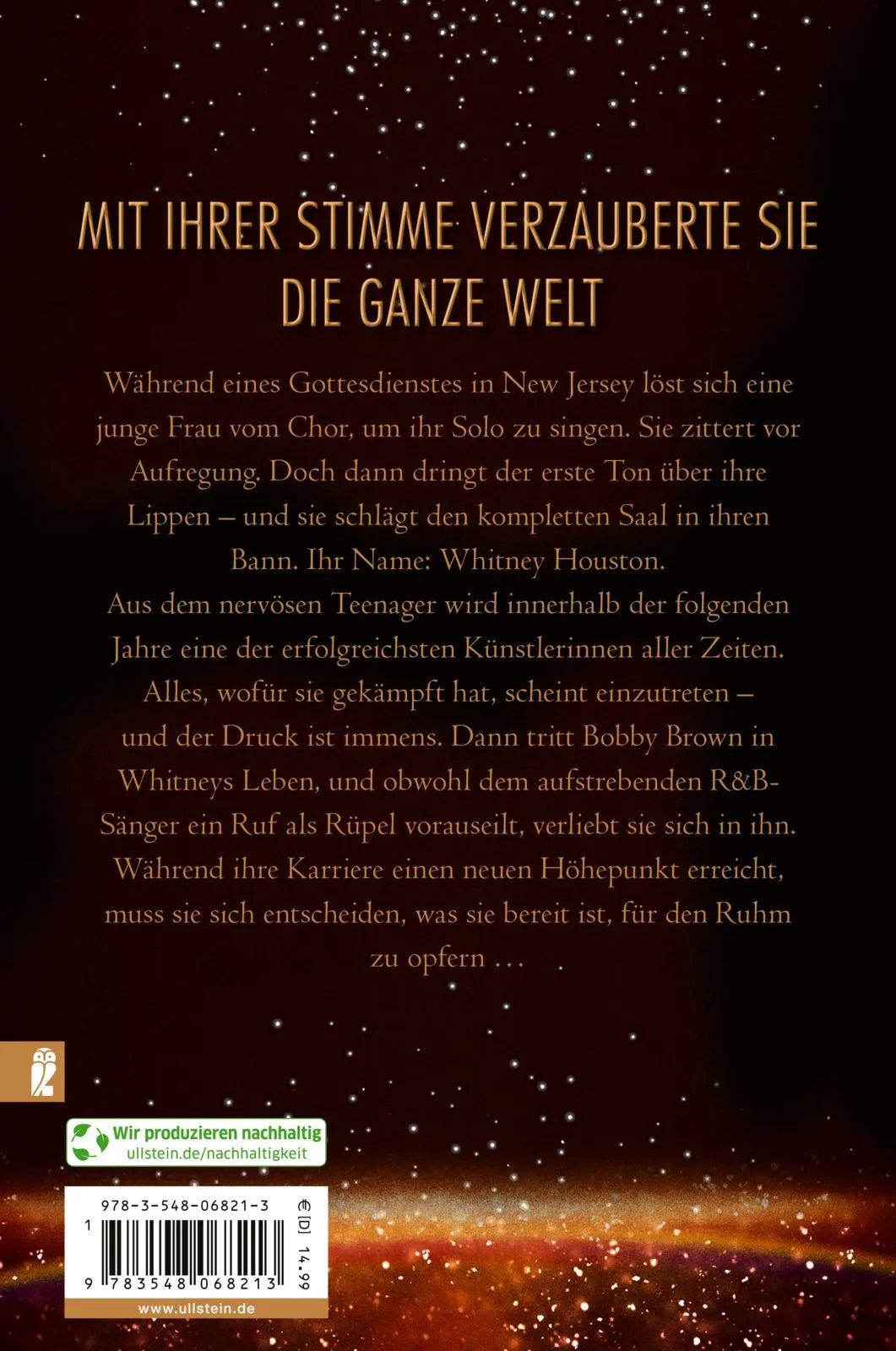 Buchrückseite von 'Always love you' mit Klappentext - Paperback