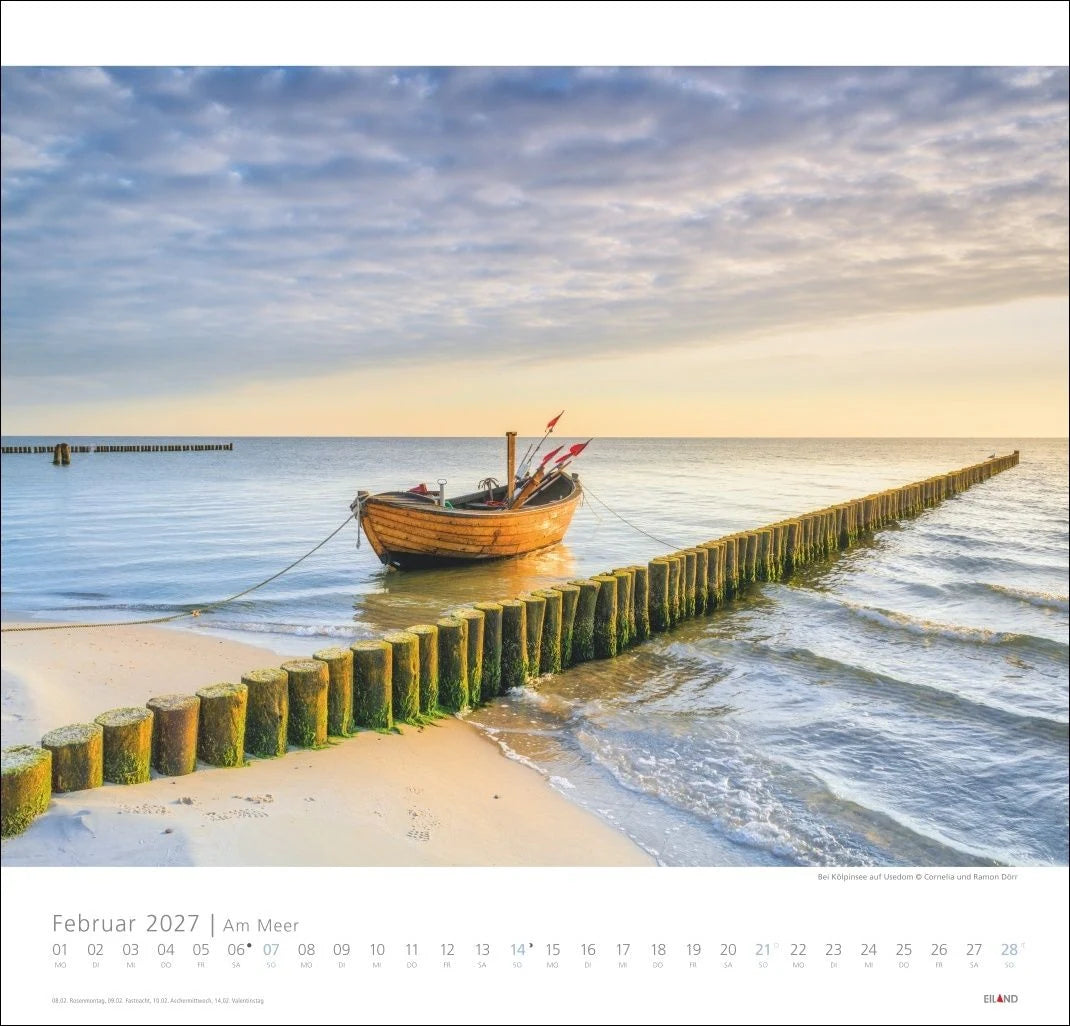 Am Meer Edition Kalender 2027 - Sand, Wind und Wellen – Ansicht