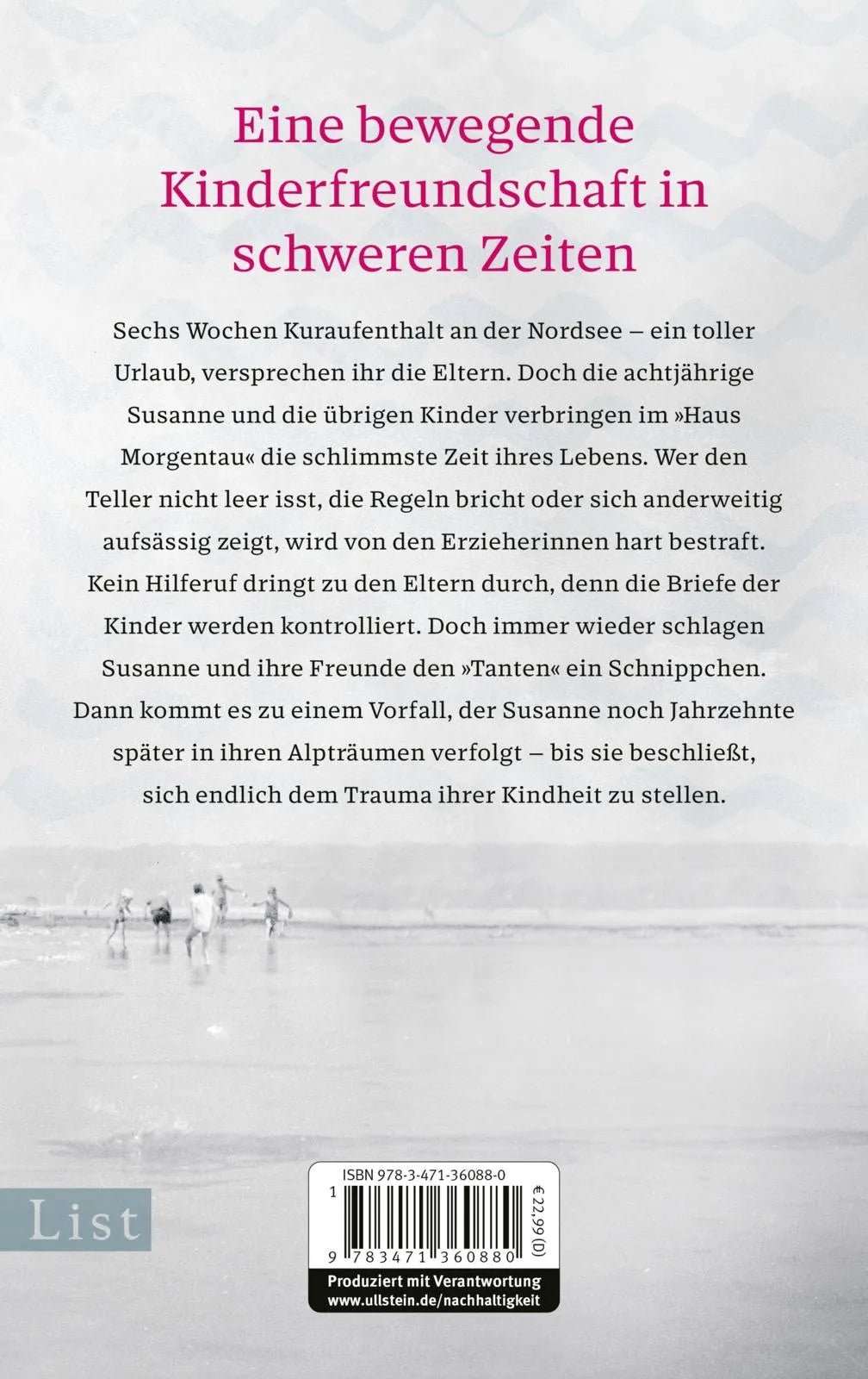 Rückseite: Am Meer ist es schön (Hardcover)
