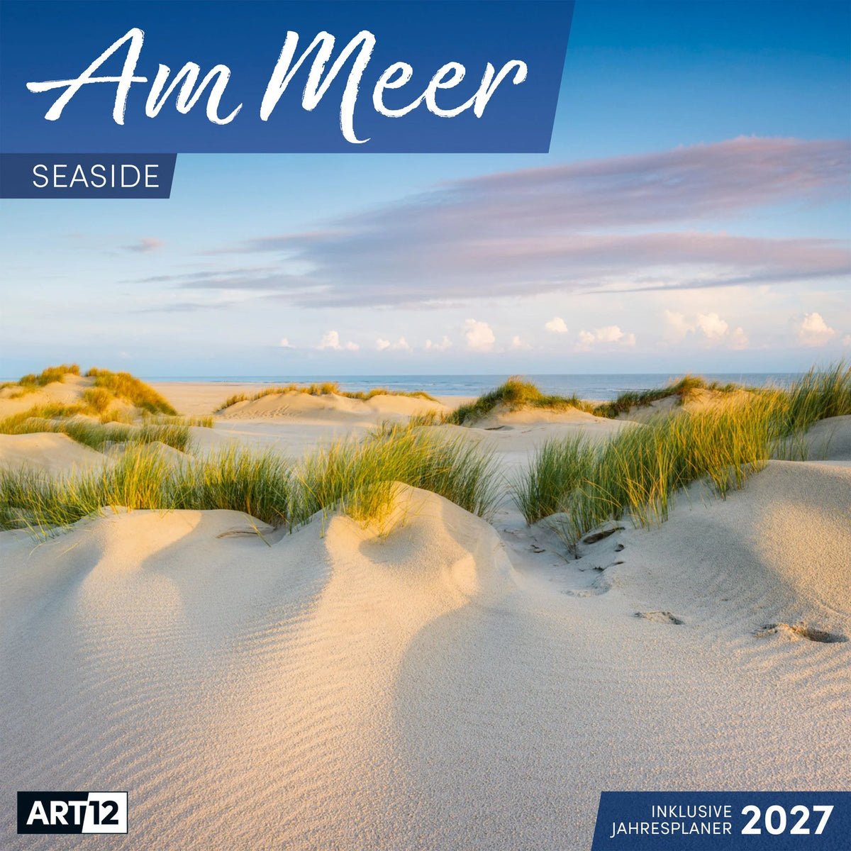 Wandkalender: Am Meer Kalender 2027 - 30x30 - Art12