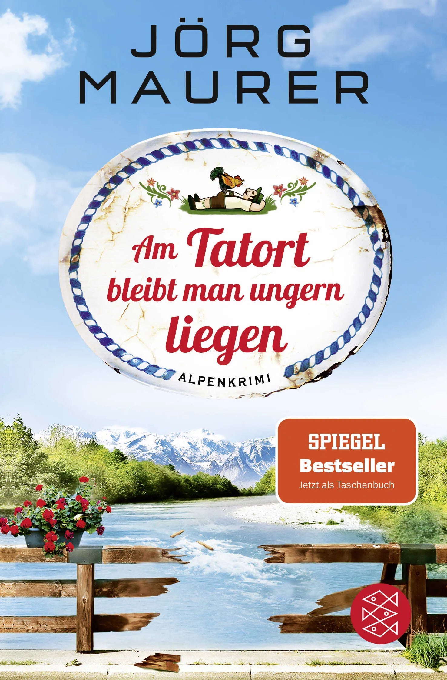 Buchcover von 'Am Tatort bleibt man ungern liegen' - Taschenbuch von Jörg Maurer