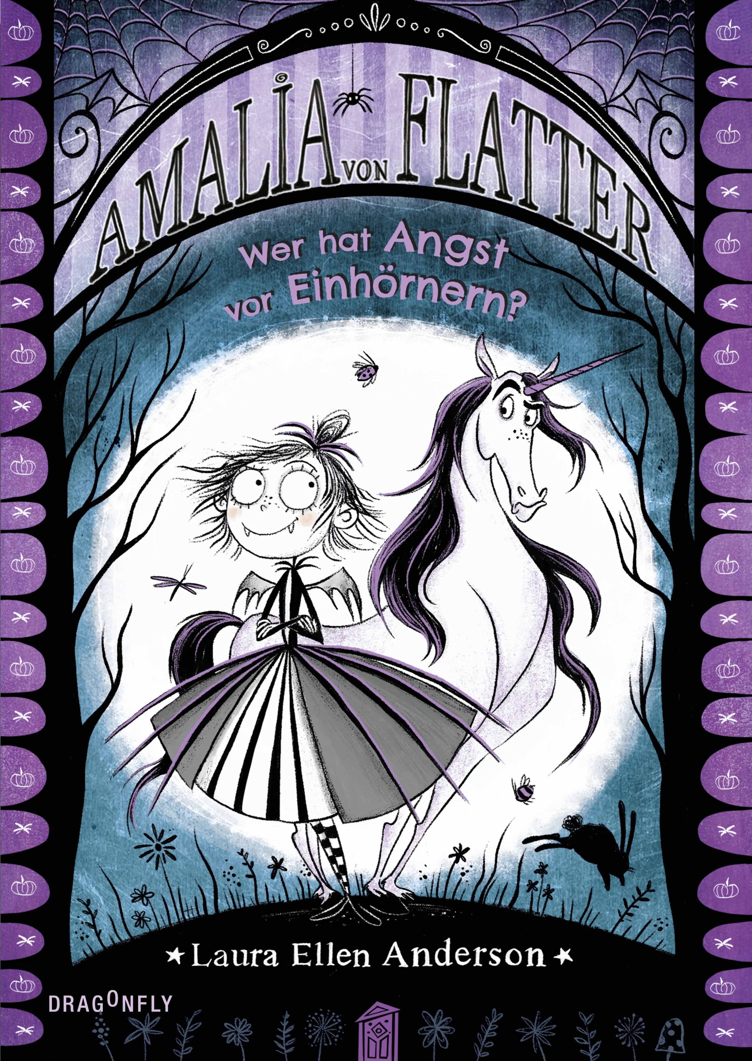 Buchcover von 'Amalia von Flatter. Wer hat Angst vor Einhörnern?' - Gebundene Ausgabe von Laura Ellen Anderson