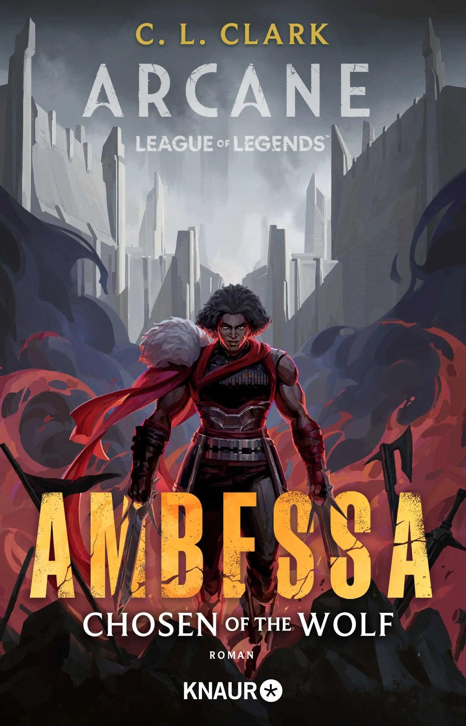 Buchcover von 'Ambessa: Chosen of the Wolf' - Paperback von C. L. Clark