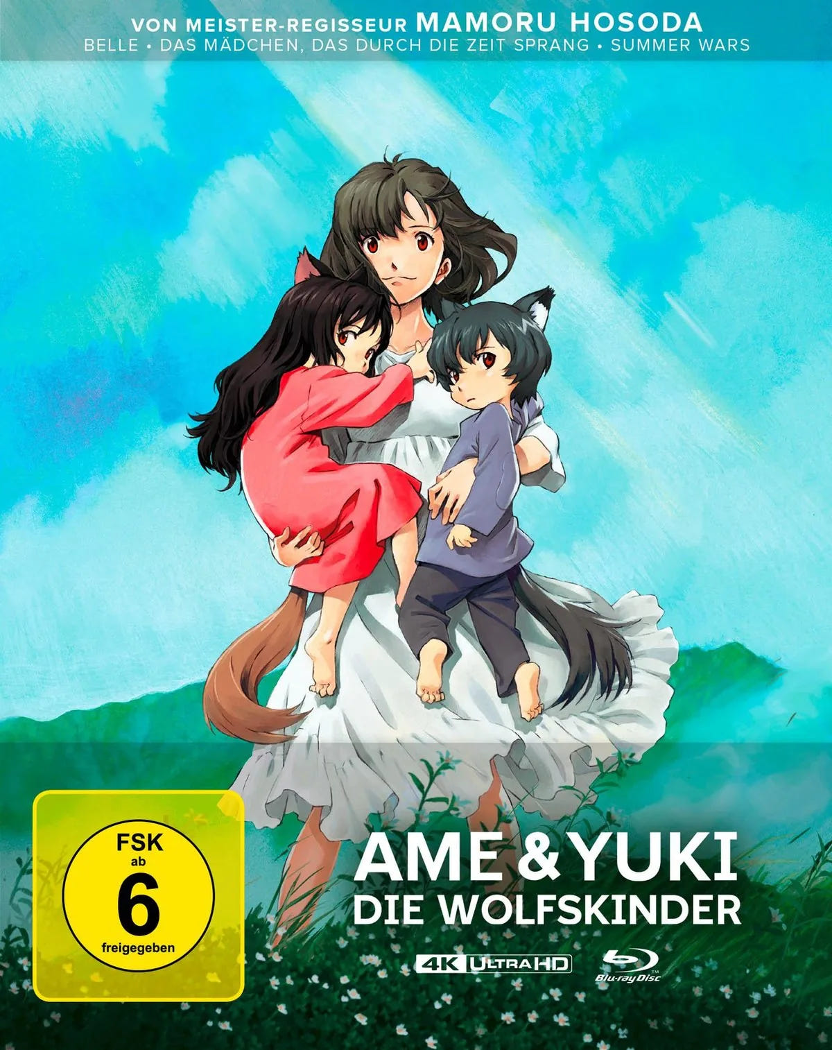 Ame & Yuki - Die Wolfskinder - Blu-ray 4K Ultra HD