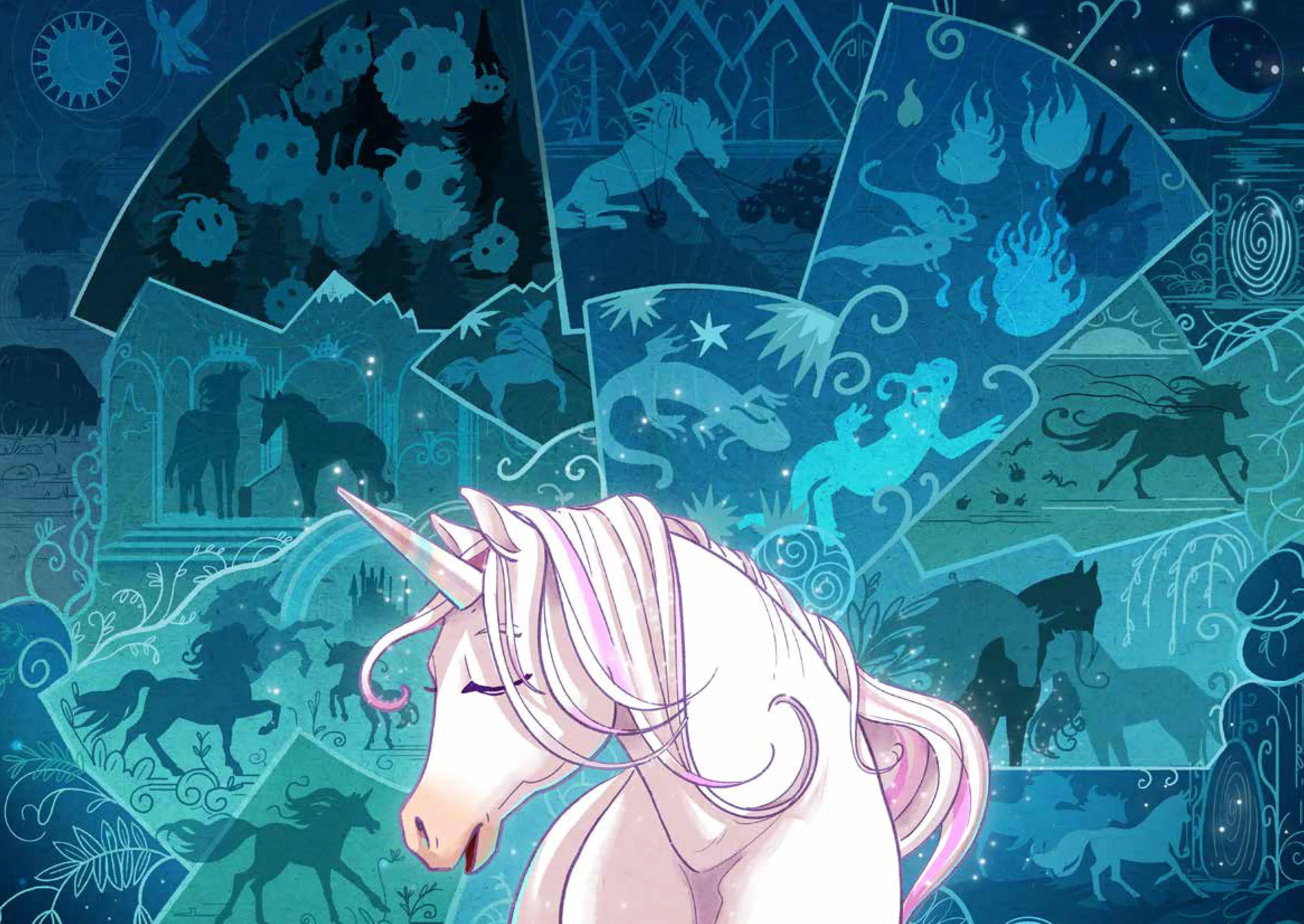 Produktansicht: Zwei wie Glitzer und Einhornstaub - Meine Freundin mit dem großen Geheimnis (Gebundene Ausgabe)