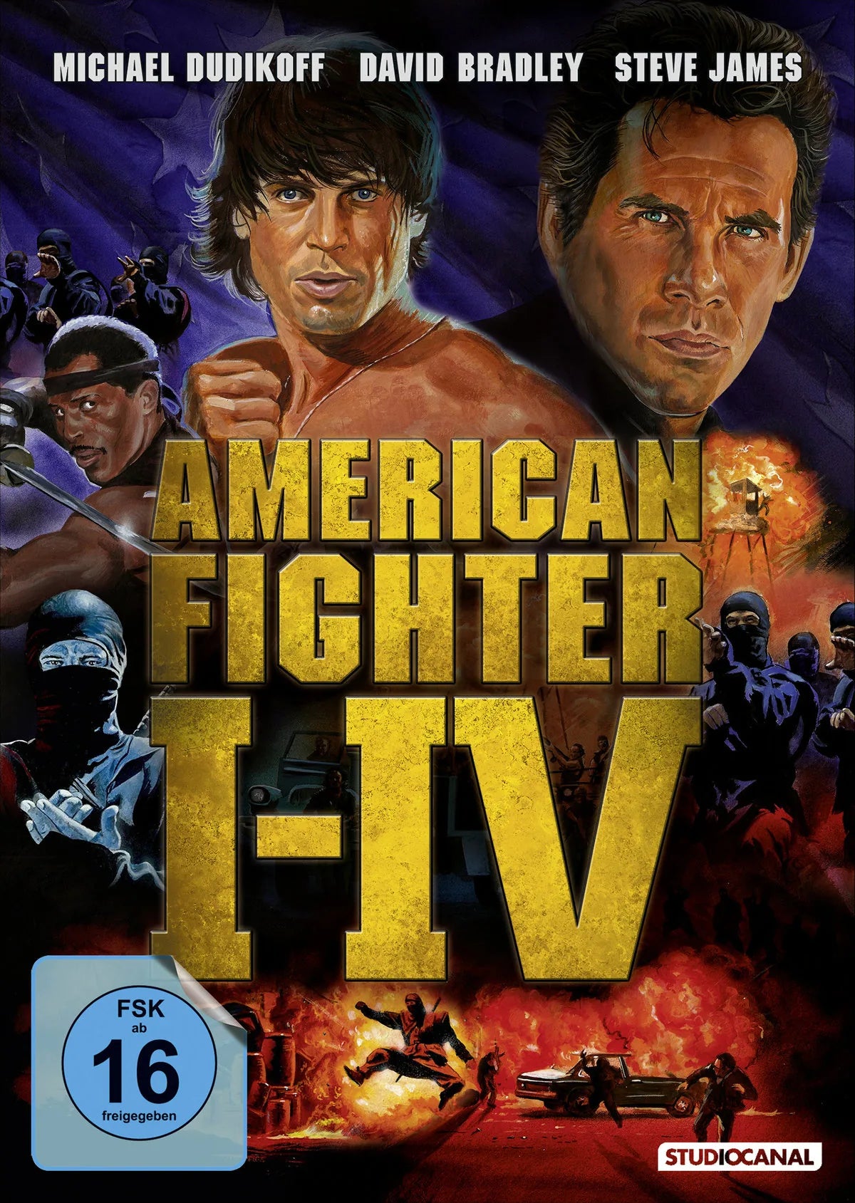 American Fighter 1-4 - DVD