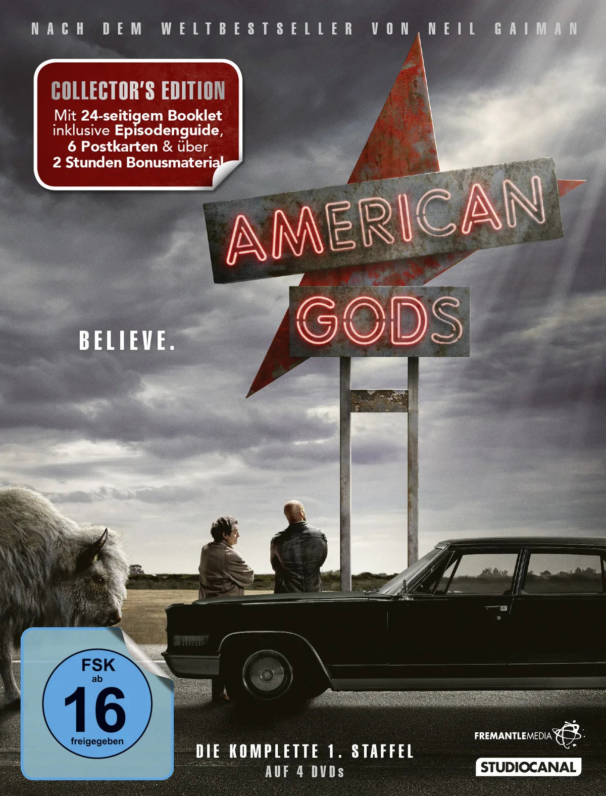 American Gods - Staffel 1  [4 DVDs] [CE] - DVD