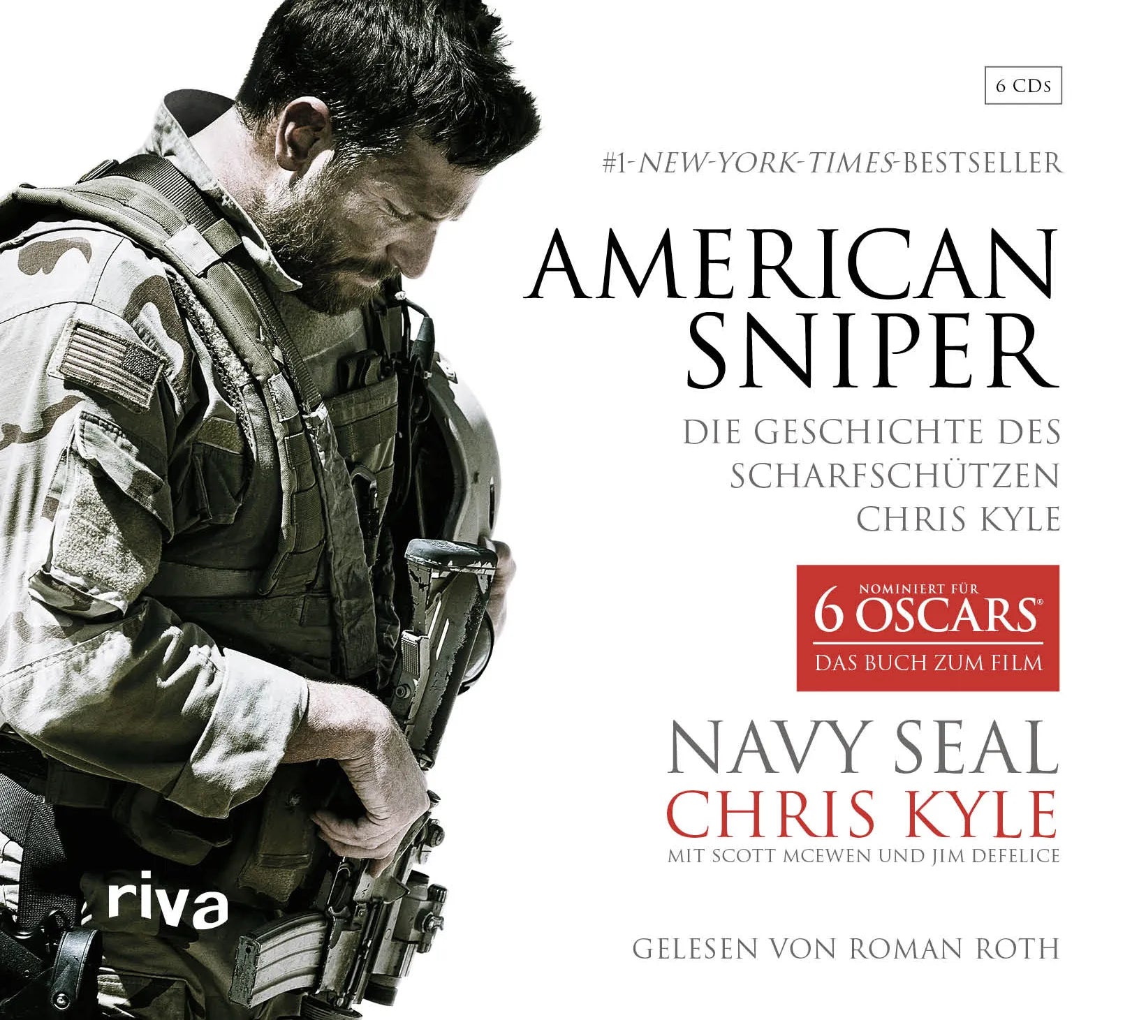 Buchcover von 'American Sniper' - HÃ¶rbuch (CD) von Chris Kyle
