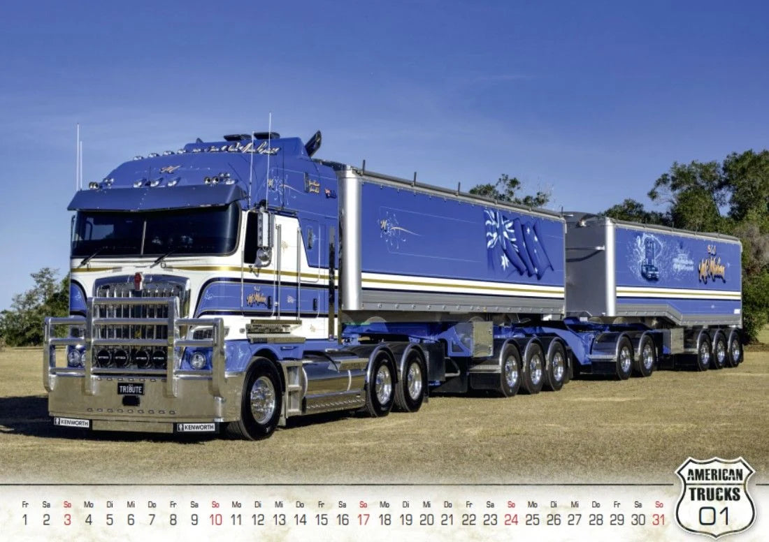 American Trucks Kalender 2027 – Ansicht