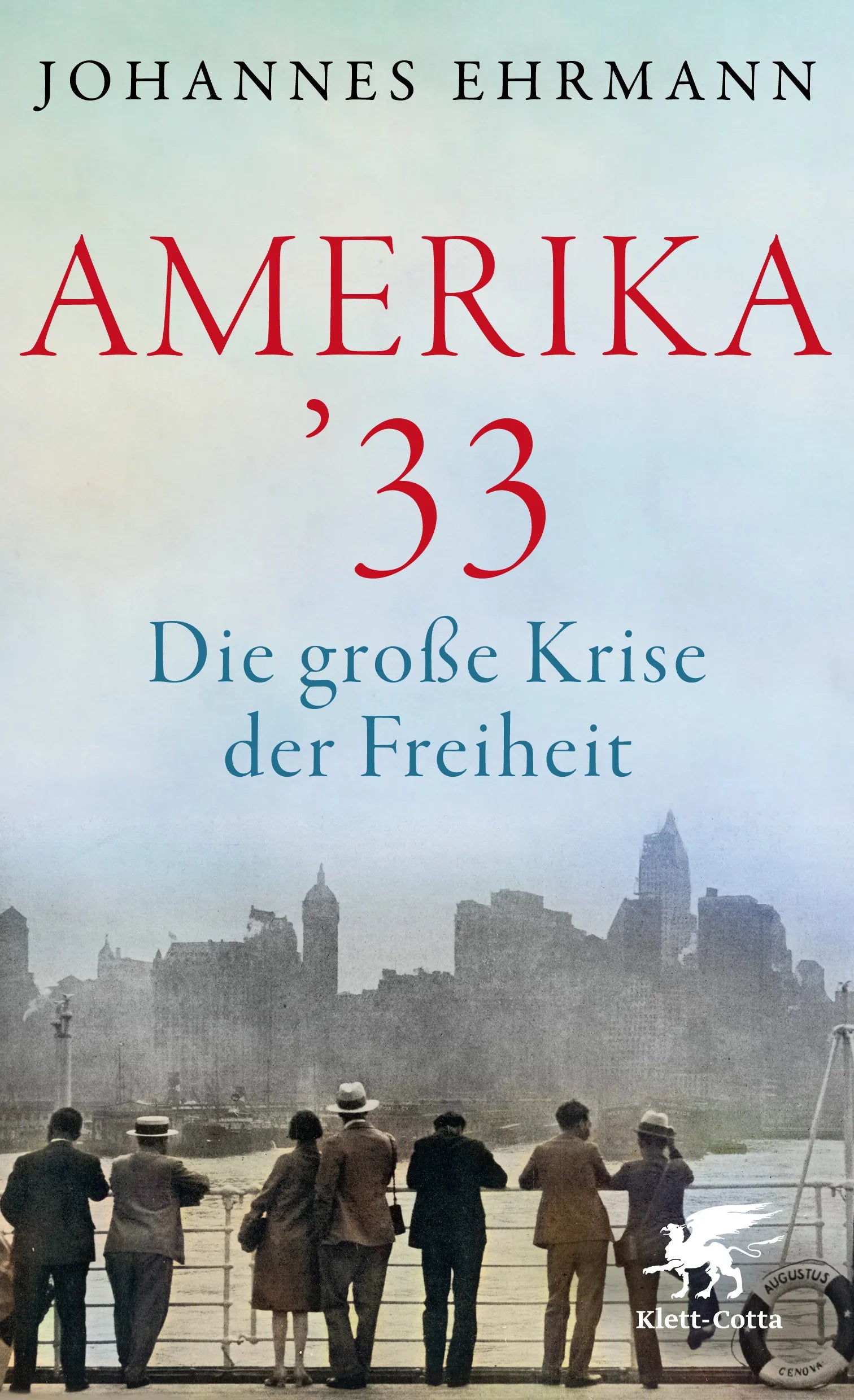 Cover: Amerika '33 (Hardcover) von Johannes Ehrmann