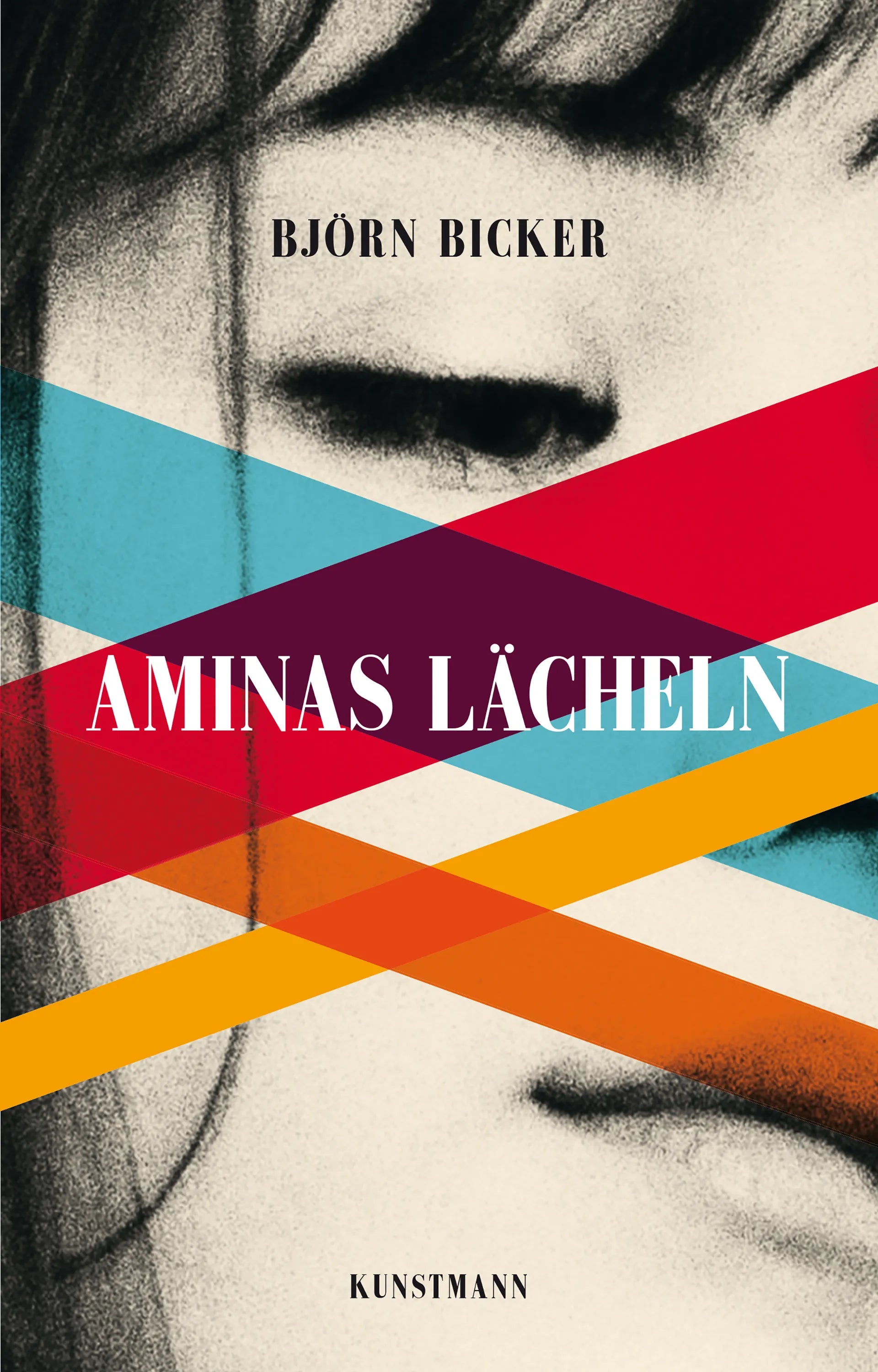 Buchcover von 'Aminas Lächeln' - Gebundene Ausgabe von Björn Bicker
