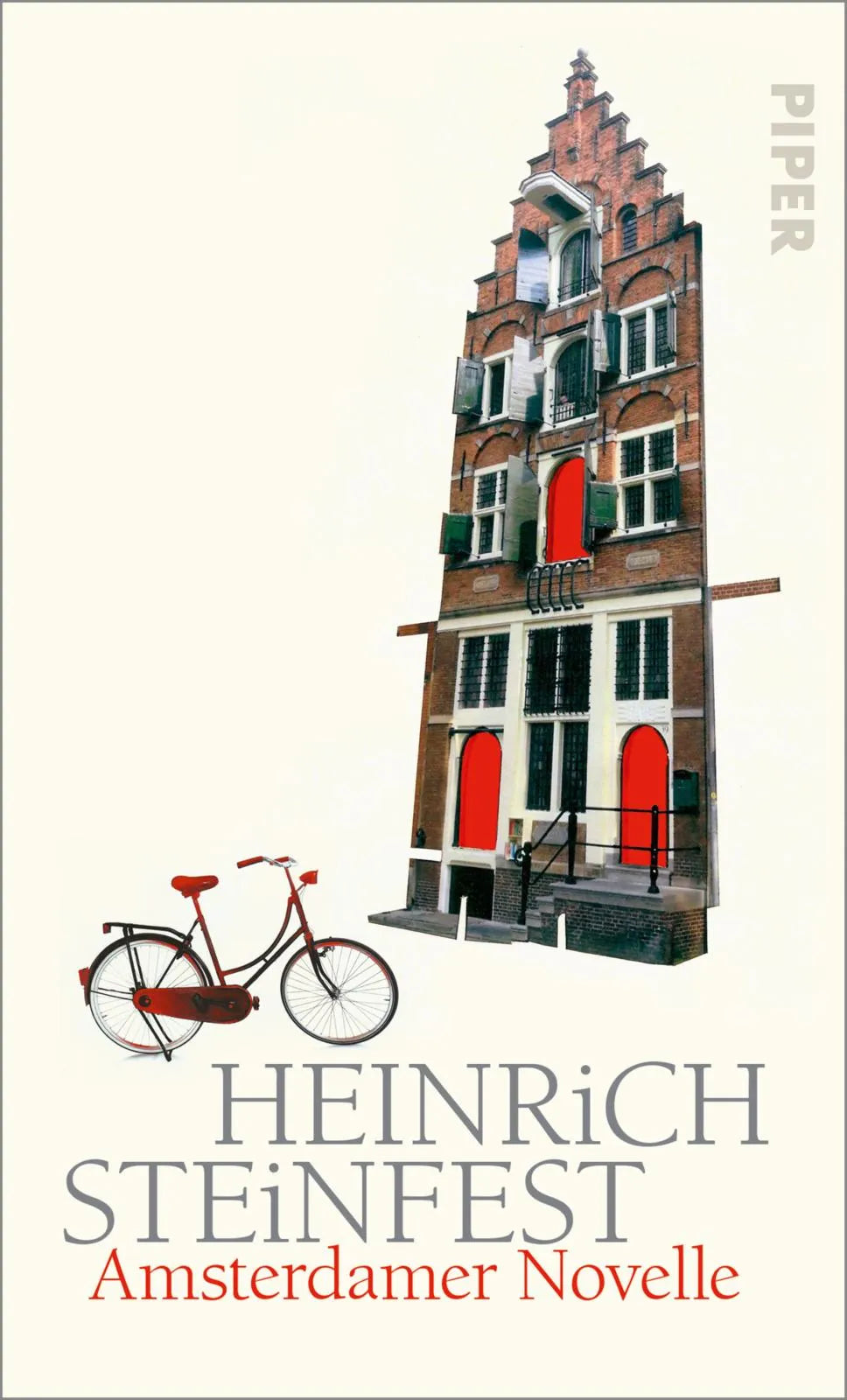 Buchcover von 'Amsterdamer Novelle' - Gebundene Ausgabe von Heinrich Steinfest