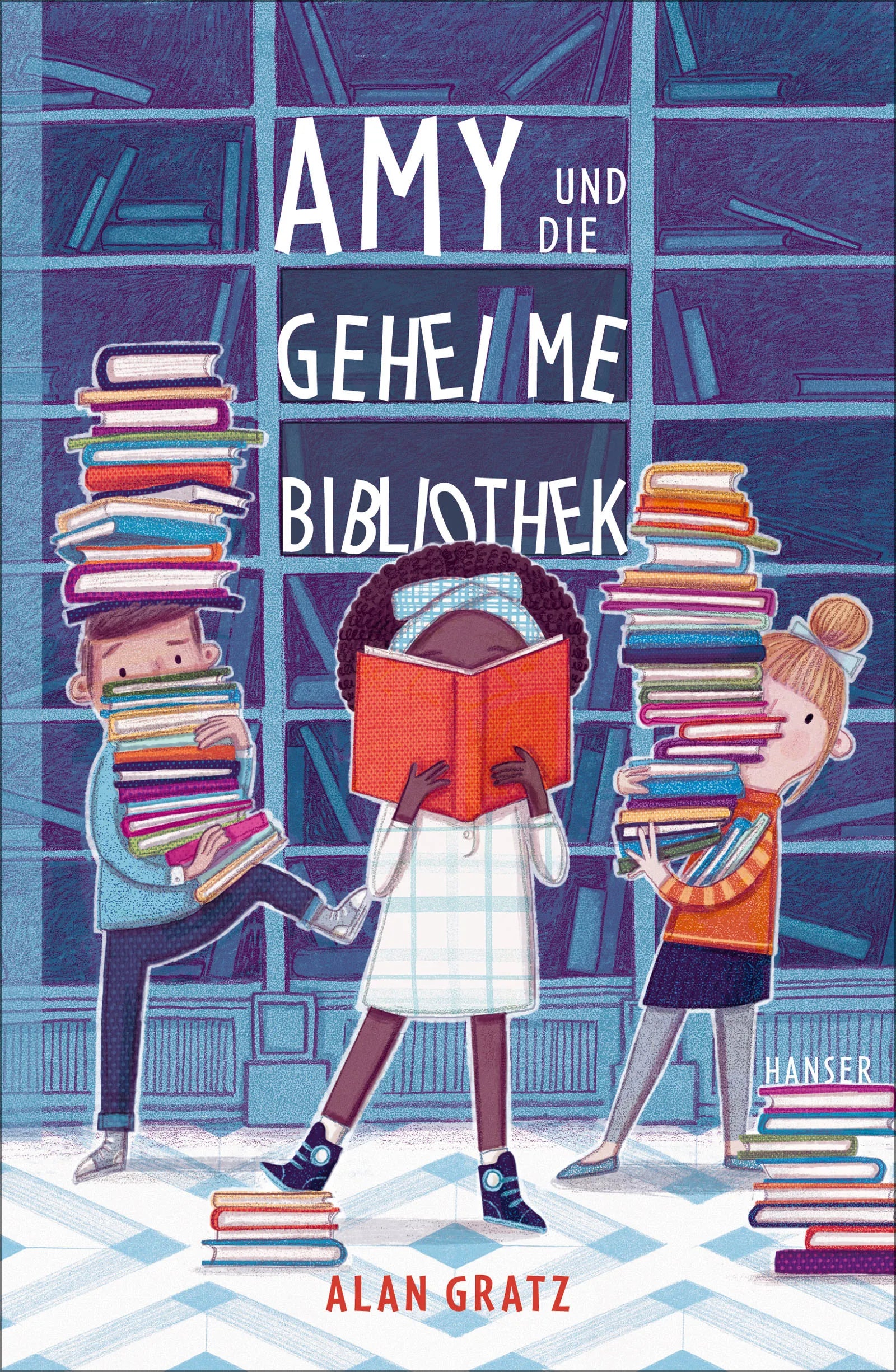Buchcover von 'Amy und die geheime Bibliothek' - Gebundene Ausgabe von Alan Gratz