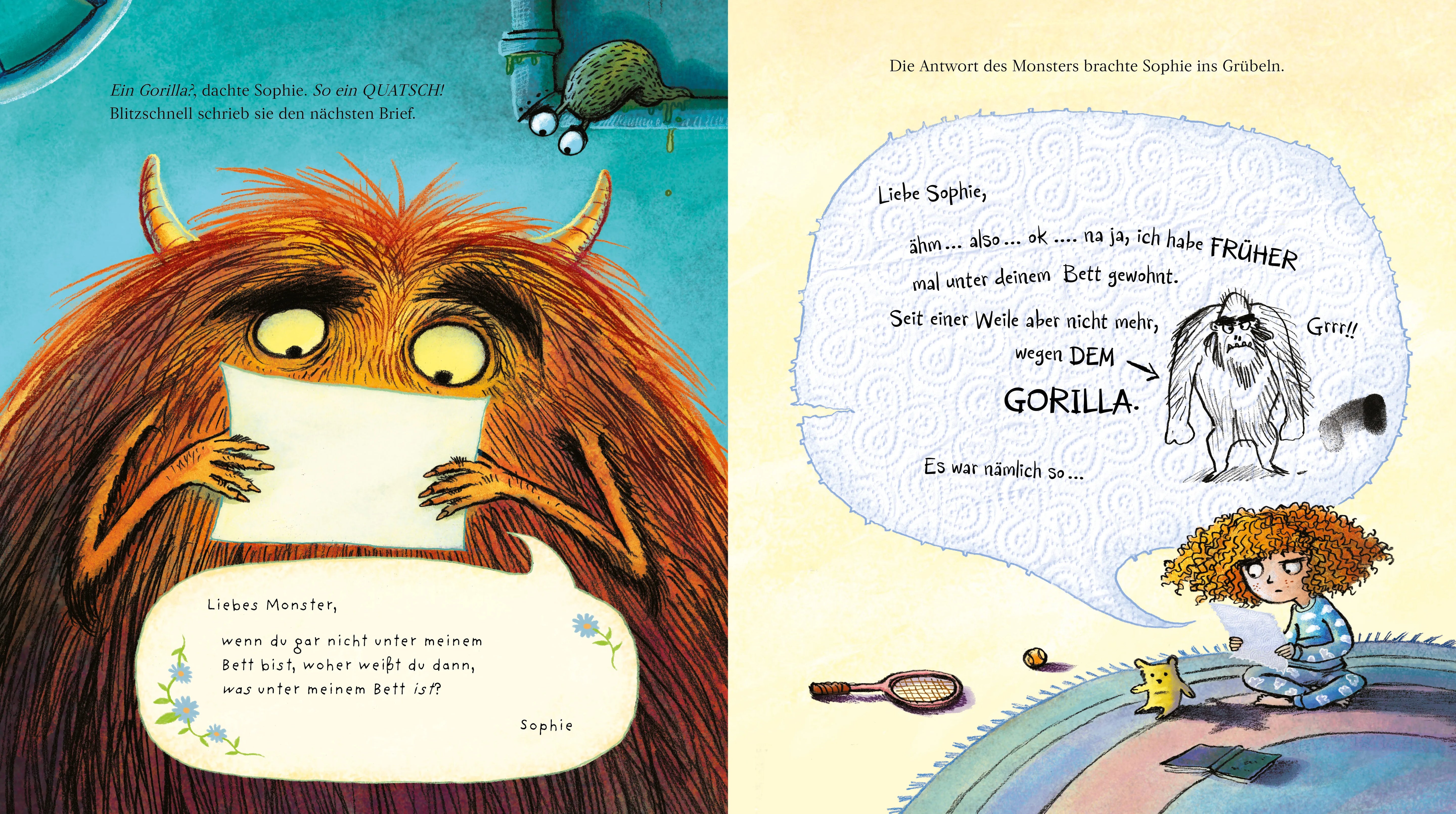 Detailansicht: An das Monster unter meinem Bett (Hardcover)