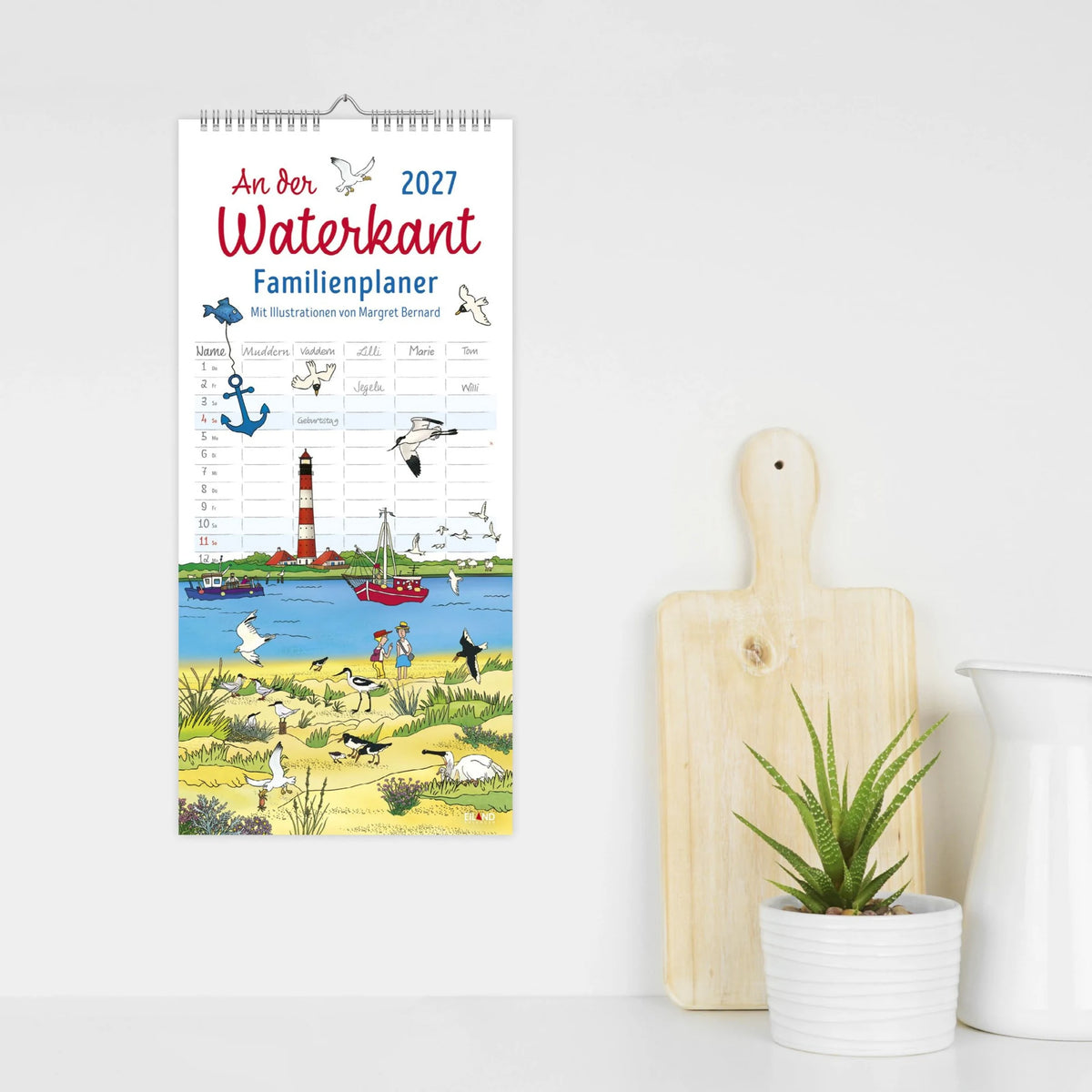An der Waterkant Familienplaner 2027 - Margret Bernard – Ansicht