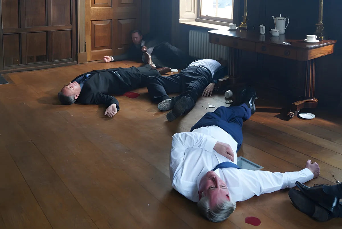 Filmszene 3 aus An Enemy Within – Blu-ray. Regie: John Michael Kennedy