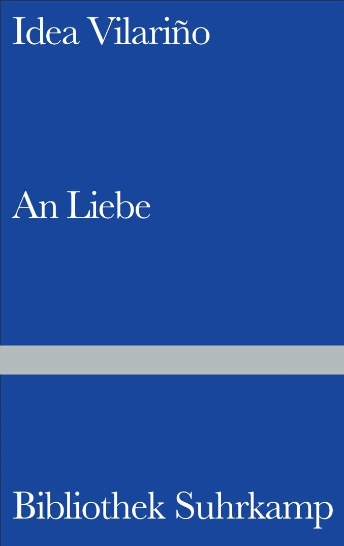 Buchcover von 'An Liebe' - Gebundene Ausgabe von Idea Vilariño