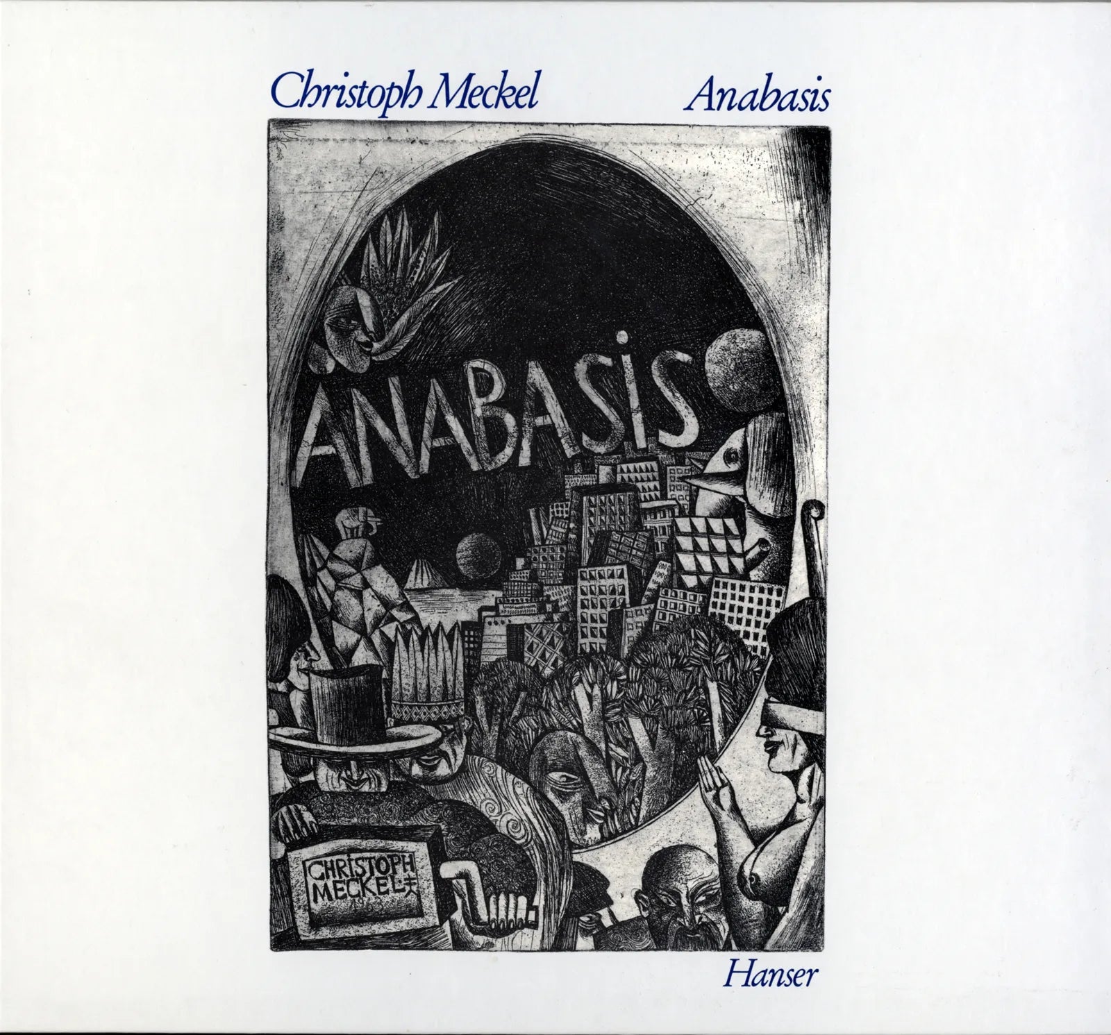 Buchcover von 'Anabasis' - Gebundene Ausgabe von Christoph Meckel