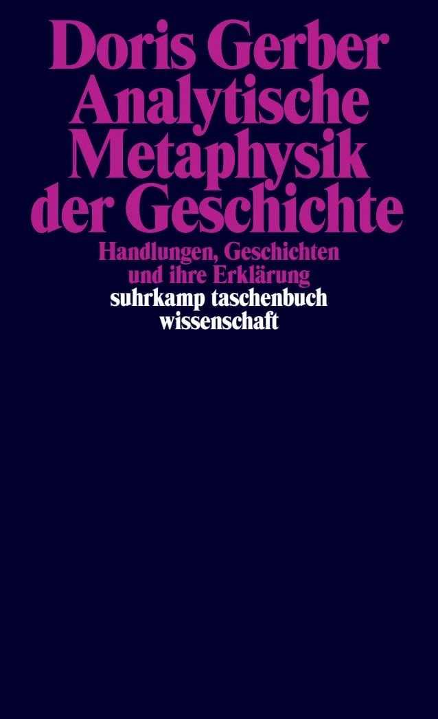 Buchcover von 'Analytische Metaphysik der Geschichte' - Taschenbuch von Doris Gerber