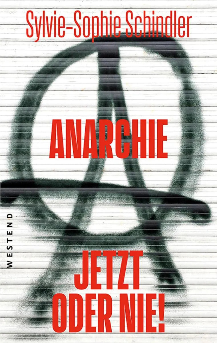 Cover von Anarchie - jetzt oder nie! (E-Book) von Sylvie-Sophie Schindler.
