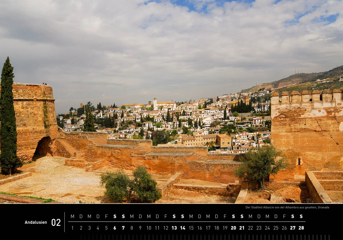 Andalusien Premiumkalender 2027 – Ansicht