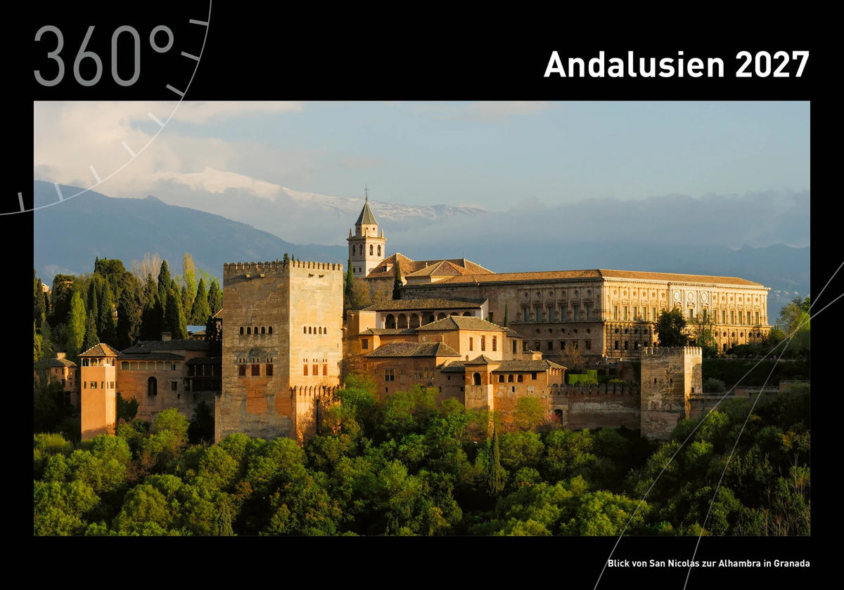 Wandkalender: Andalusien Premiumkalender 2027