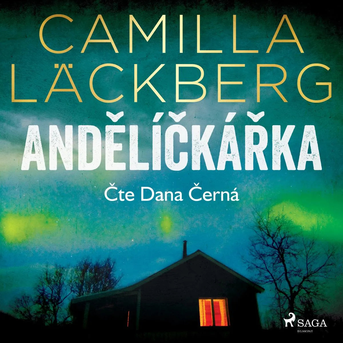 Cover: Andělíčkářka (Hörbuch Download) von Camilla Läckberg