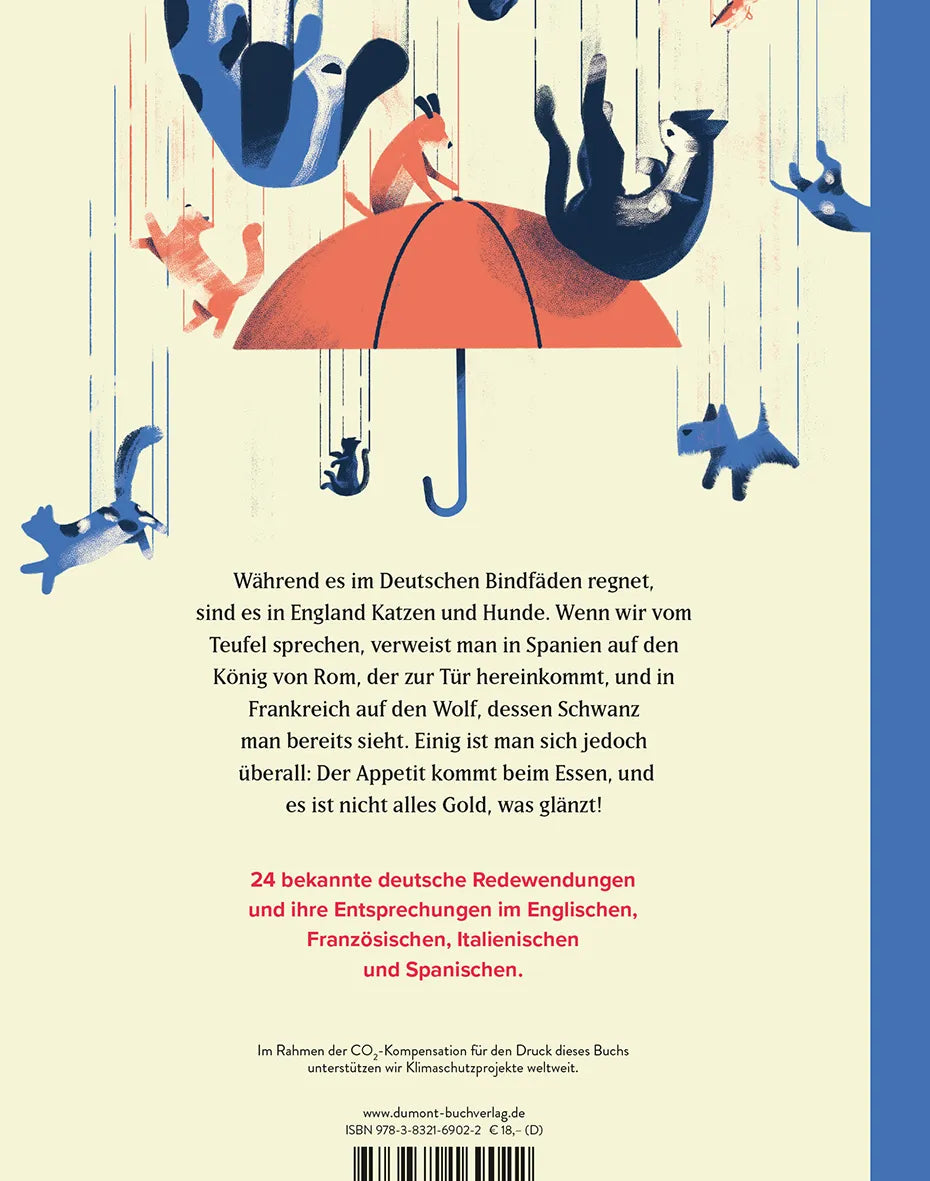 BuchrÃ¼ckseite von 'Andere Länder, andere Sprüche' mit Klappentext - Gebundene Ausgabe
