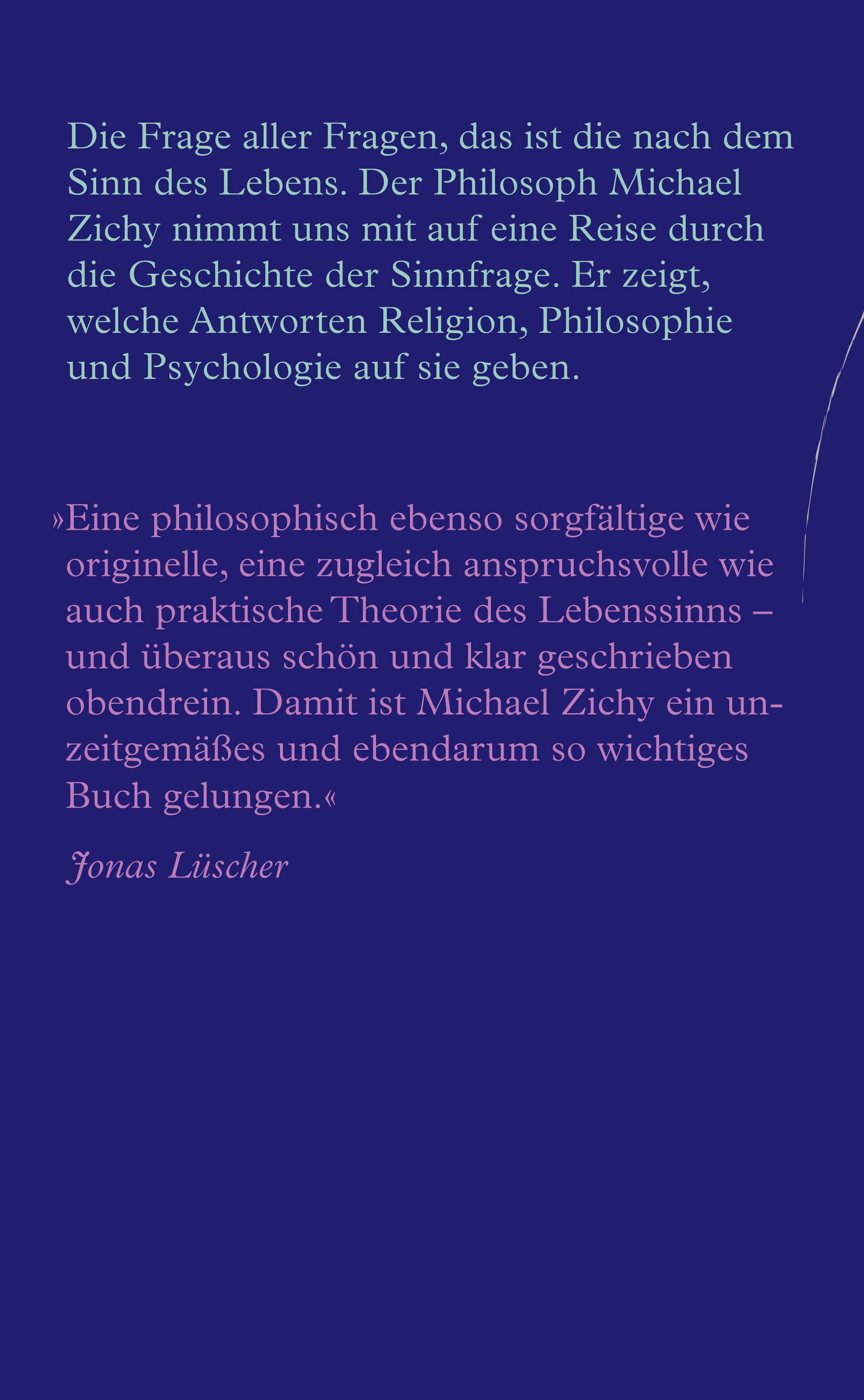 Rückseite: Anderen wichtig sein (Hardcover)