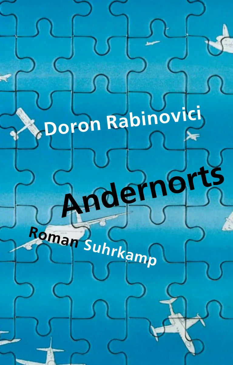 Buchcover von 'Andernorts' - Gebundene Ausgabe von Doron Rabinovici