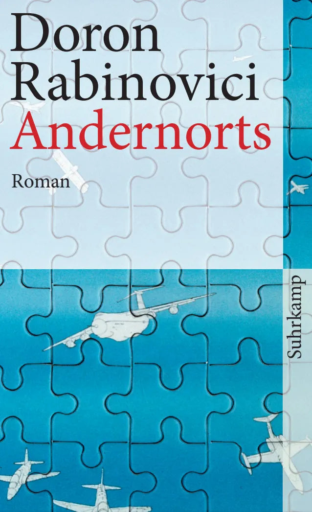 Buchcover von 'Andernorts' - Taschenbuch von Doron Rabinovici