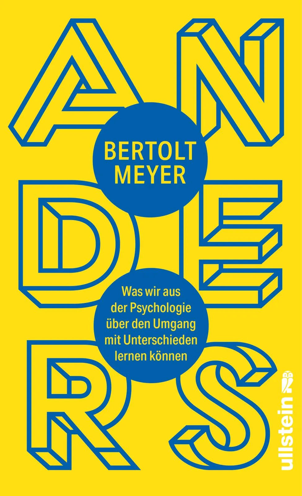 Buchcover von 'Anders' - Gebundene Ausgabe von Bertolt Meyer