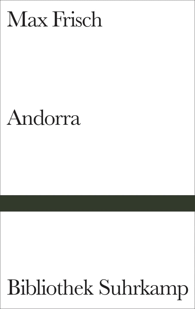 Buchcover von 'Andorra' - Gebundene Ausgabe von Max Frisch