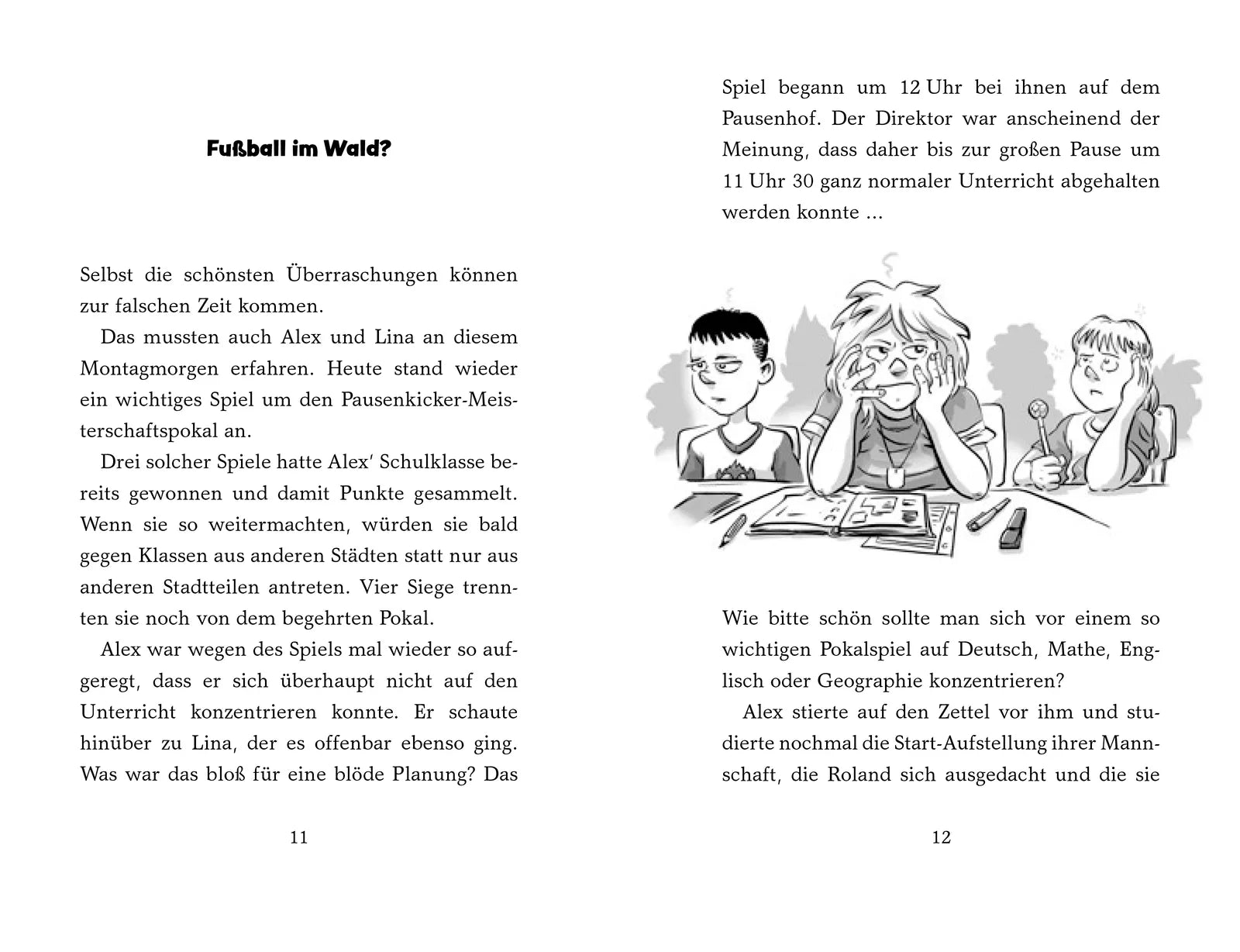 Produktansicht: Die Pausenkicker – Abseits auf Klassenfahrt (Gebundene Ausgabe)